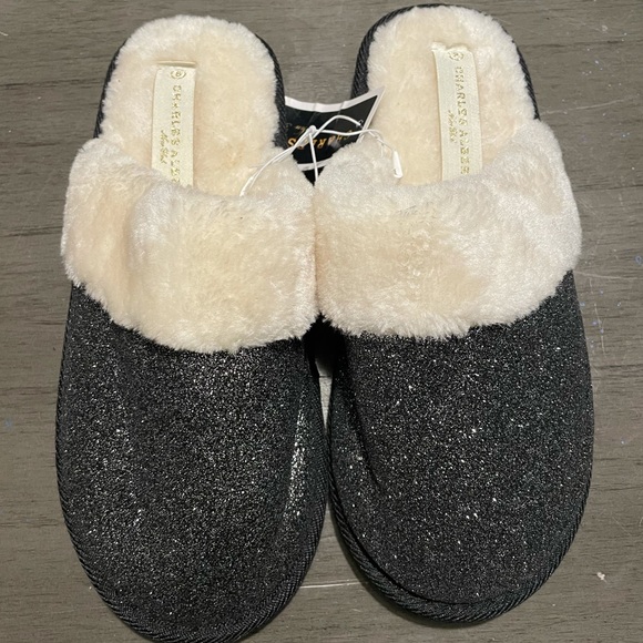 Charles Albert Shoes - ✨Furry Sparkle Slippers✨